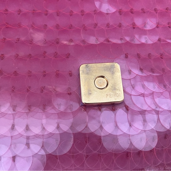 Fendi 1997 Baguette Pink Sequin Rare 2021 - Picture 4 of 16